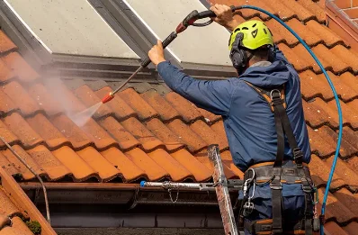 Démoussage et hydrofuge de toiture à Bourgvallées